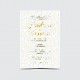 Customized UV Print with Laser Cut Wedding Card Customized UV Print with Laser Cut Wedding Card